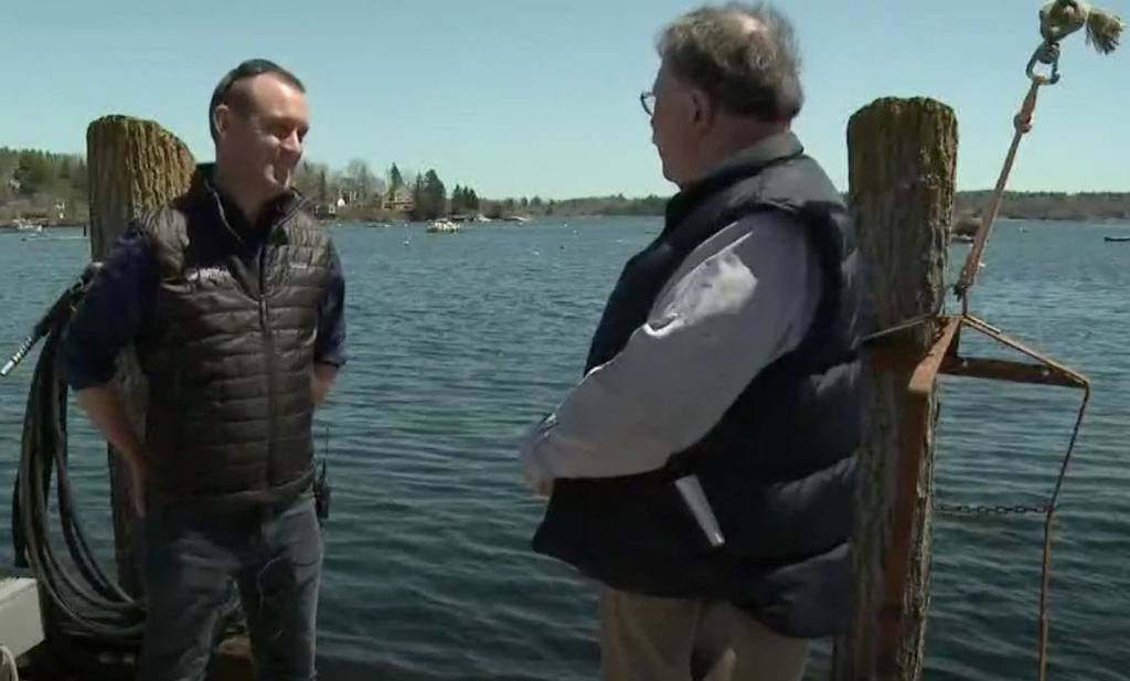 News Center Maine's Don Carrigan interviews Sam Belknap