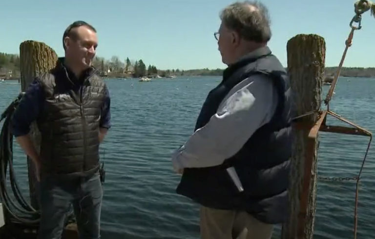News Center Maine's Don Carrigan interviews Sam Belknap