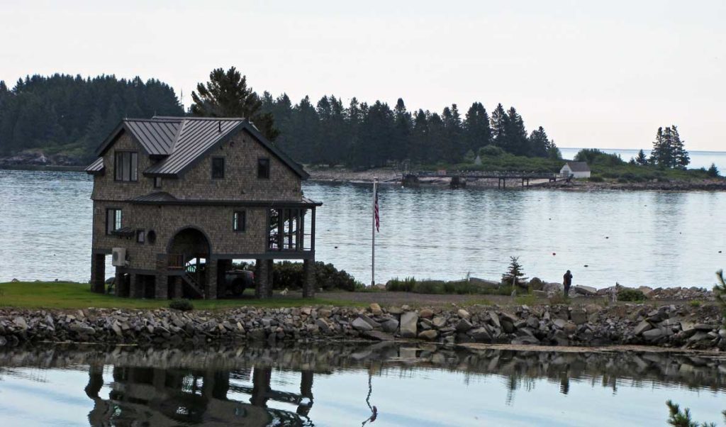 Tenant's Harbor house sea level rise
