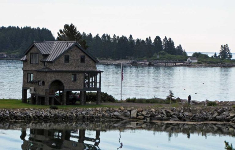 Tenant's Harbor house sea level rise