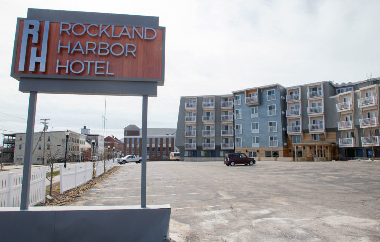 The Rockland Harbor Hotel is located directly across the street from the Maine State Ferry Service terminal that serves Matinicus