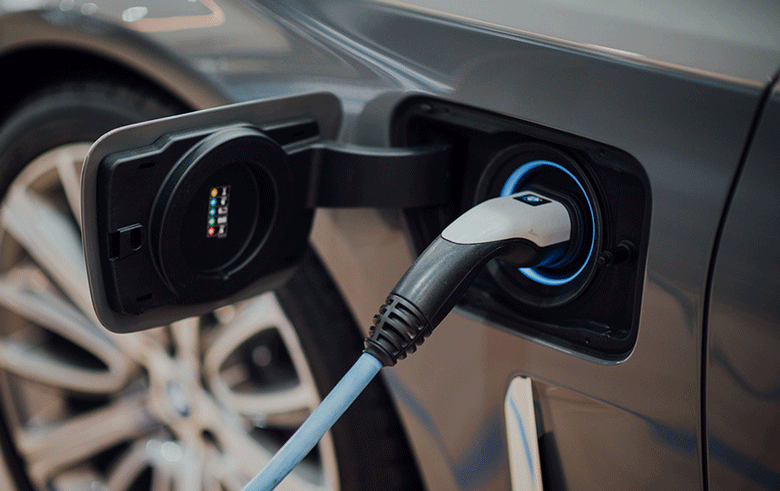 Plug-in electric car