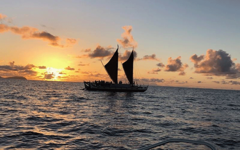 Hikianalia underway