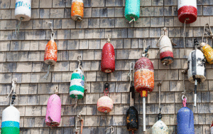 Foam lobster buoys