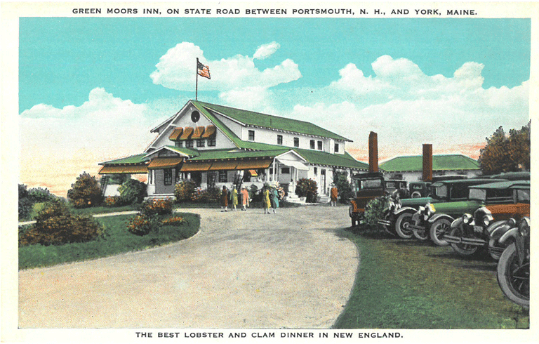 Green Moors Inn, between Portsmouth and York. PHOTO: COURTESY MAINE HISTORIC PRESERVATION COMMISSION