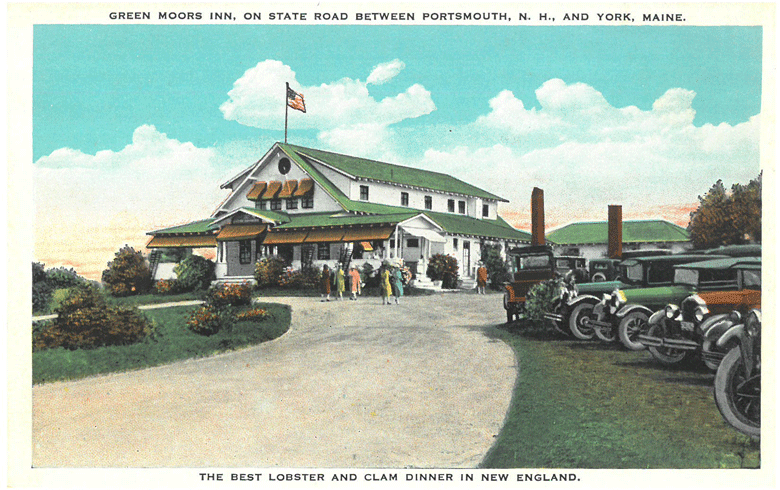 Green Moors Inn, between Portsmouth and York. PHOTO: COURTESY MAINE HISTORIC PRESERVATION COMMISSION