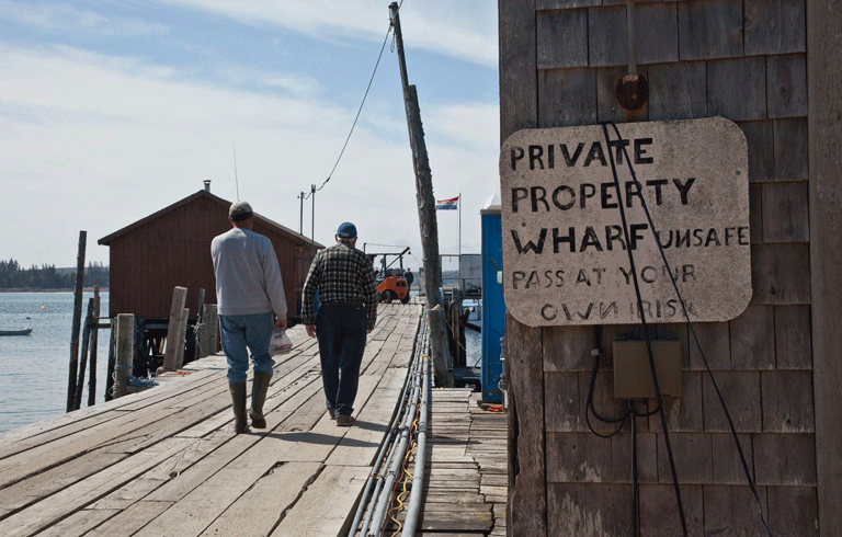 A pier in Jonesport. FILE PHOTO: LESLIE BOWMAN