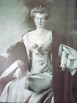 A portrait of Mrs. Atterbury. COURTESY ISLESBORO CENTRAL SCHOOL