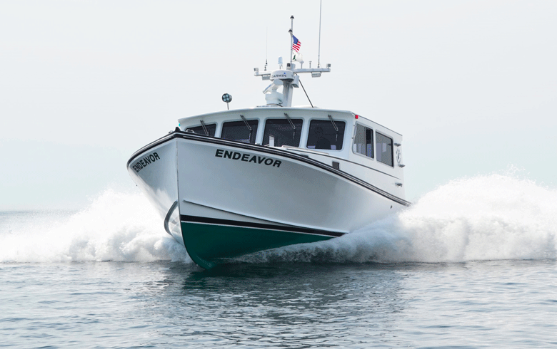 The patrol vessel Endeavor is a new state-of-the-art addition to the Maine Marine Patrol fleet.