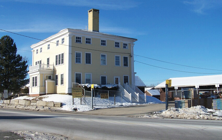 The offices of Deering Lumber in the Lafayette House today. PHOTO: COURTESY KYLE H. NOBLE