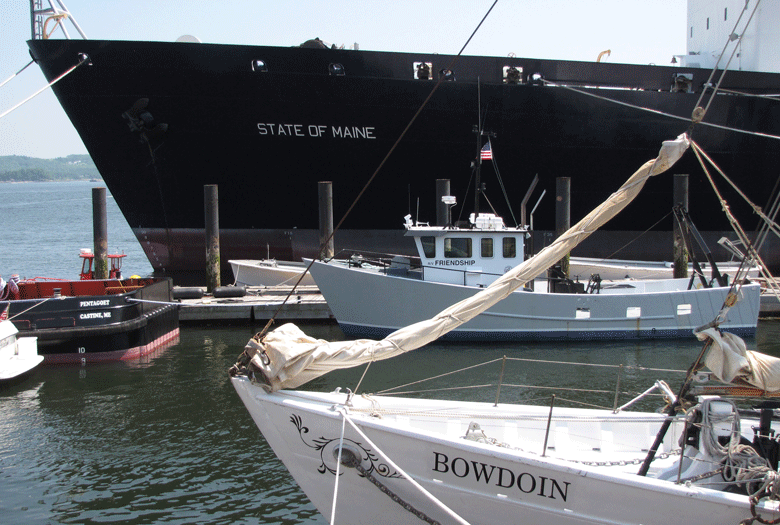 Maine Maritime Academy's waterfront. FILE PHOTO: TOM GROENING