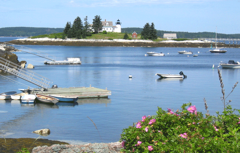 The view from Little Deer Isle. FILE PHOTO: TOM GROENING