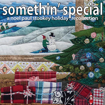 The CD cover of Noel Paul Stookey’s Somethin’ Special which features a photograph of one of Flanagan’s quilts. PHOTO: COURTESY NORA FLANAGAN