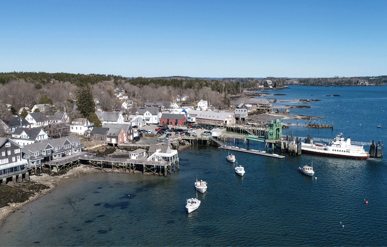 A view of North Haven's landing. PHOTO: JACK SULLIVAN