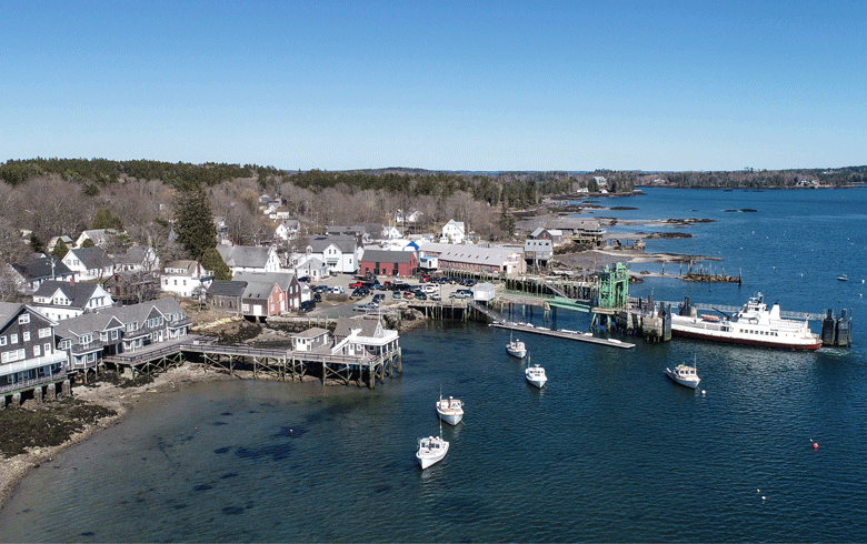 A view of North Haven's landing. PHOTO: JACK SULLIVAN