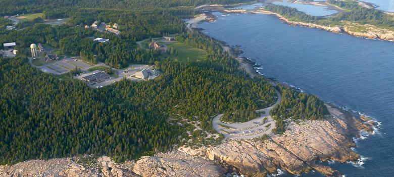 The Schoodic Institute at Schoodic Point.