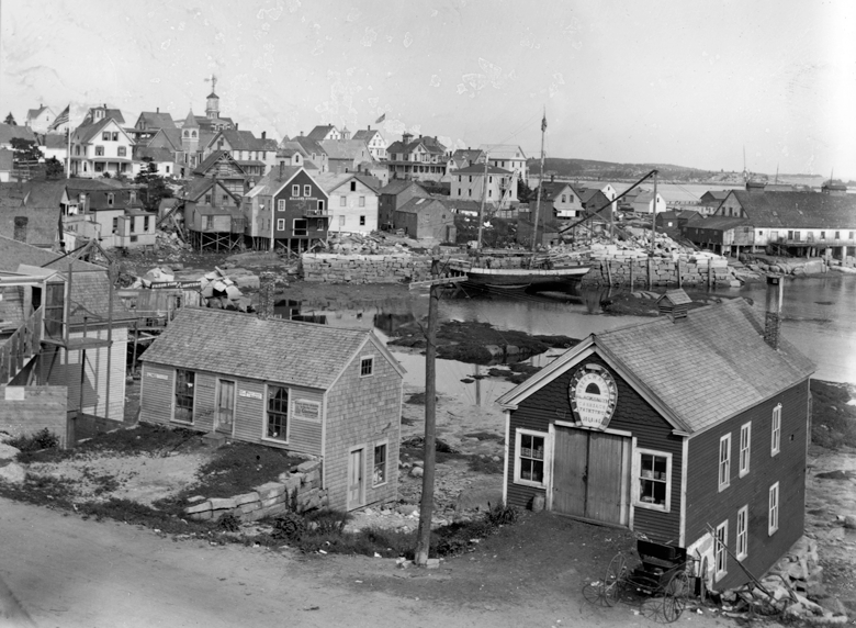 Josephine-Ginn-Banks-View-of-Stonington-Harbor-Undated-between-1900-and-1920-Gift-of-Wilma-Voss