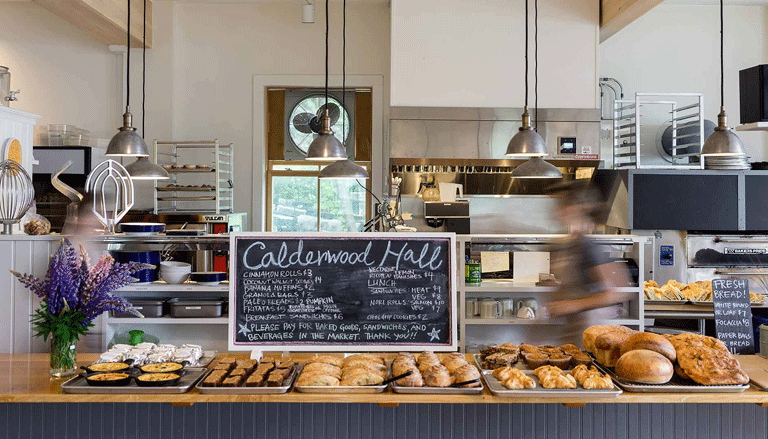 The counter at Calderwood Hall. PHOTO: COURTESY CALDERWOOD HALL