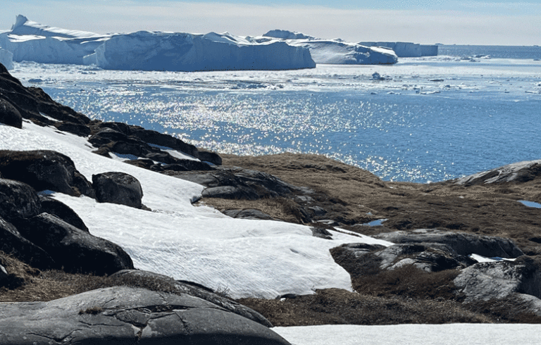 A view of Greenland's glacial landscape. PHOTO: PETER NEILL