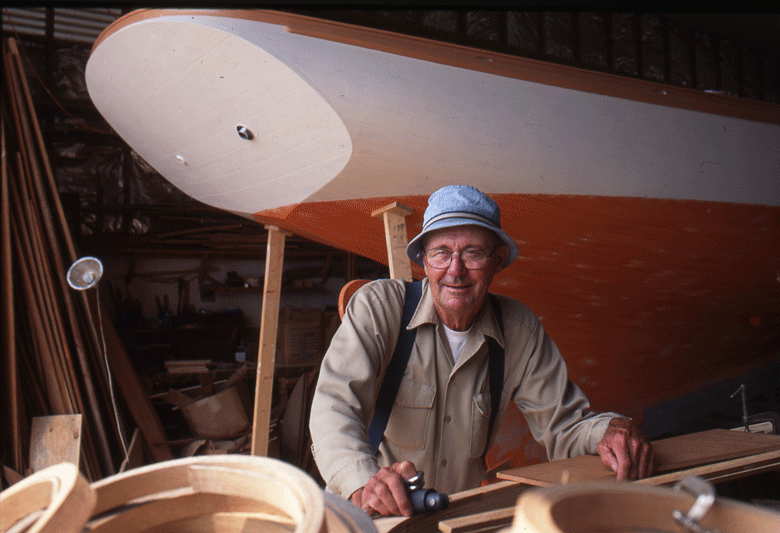 Ralph Stanley, as photographed by Peggy McKenna. PHOTO: PENOBSCOT MARINE MUSEUM