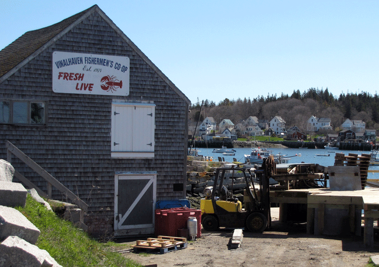 Vinalhaven's lobster coop. FILE PHOTO: TOM GROENING
