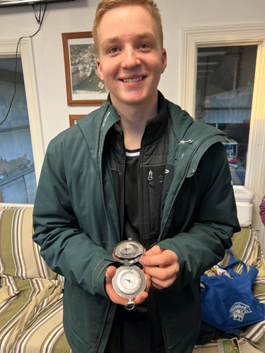 Jack Moore after his first solo flight. PHOTO: COURTESY AVERY LARNED