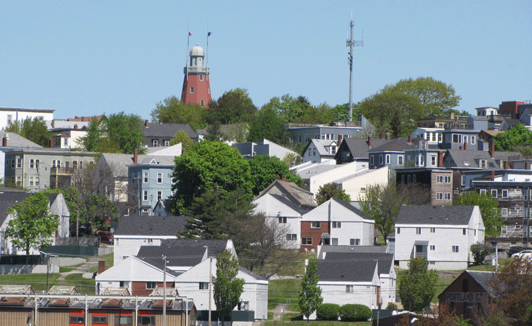 Portland's Munjoy Hill.