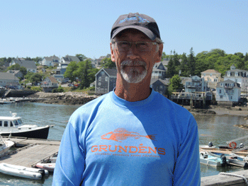 Tom Duym of Maine Center for Coastal Fisheries.