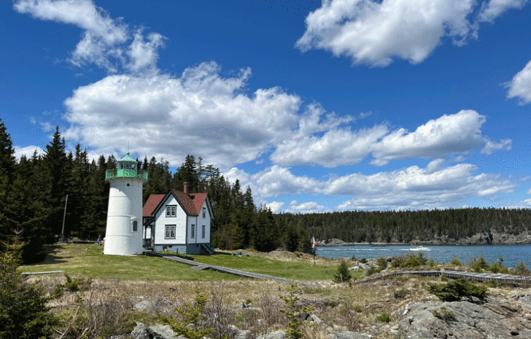 Little River Light off Cutler in Washington County.