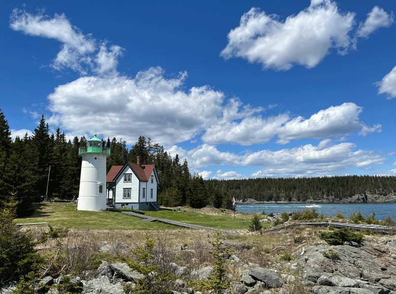 Little River Light off Cutler in Washington County.