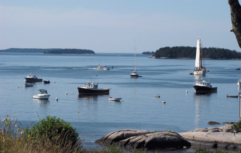 A summer scene off Stonington. FILE PHOTO: TOM GROENING