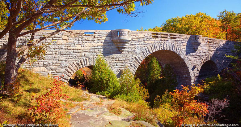 One of Acadia National Park's bridges. PHOTO: COURTESY ACADIA NATIONAL PARK