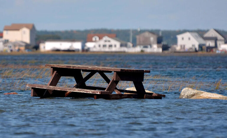King tide, as documented in coastal New Hampshire.