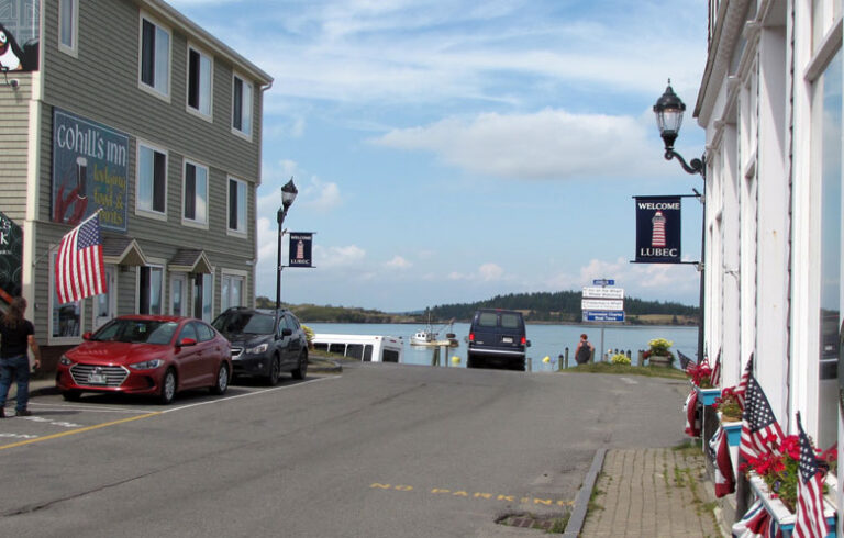 Lubec's Main Street. FILE PHOTO: TOM GROENING