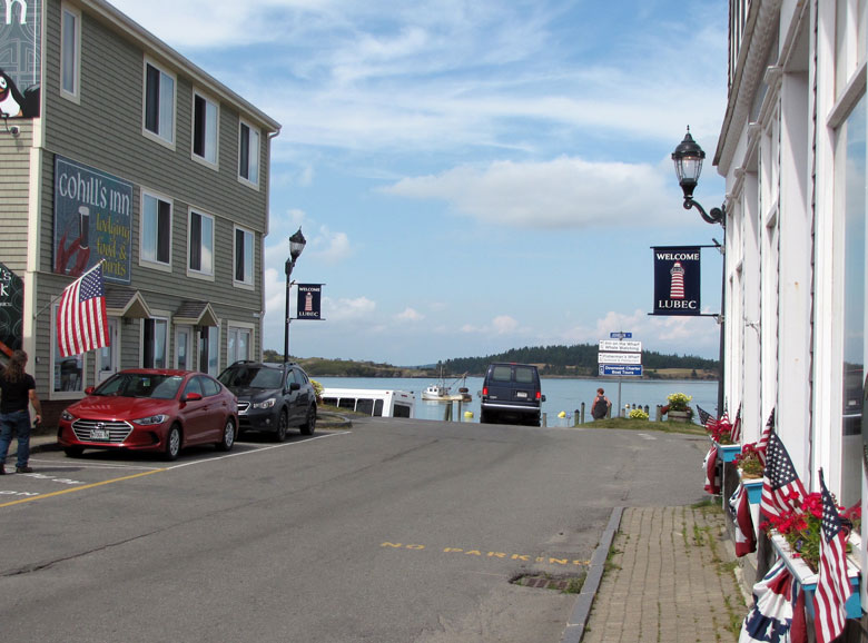 Lubec's Main Street. FILE PHOTO: TOM GROENING