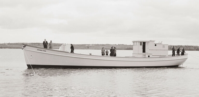 The Jacob Pike underway. PHOTO: PENOBSCOT MARINE MUSEUM