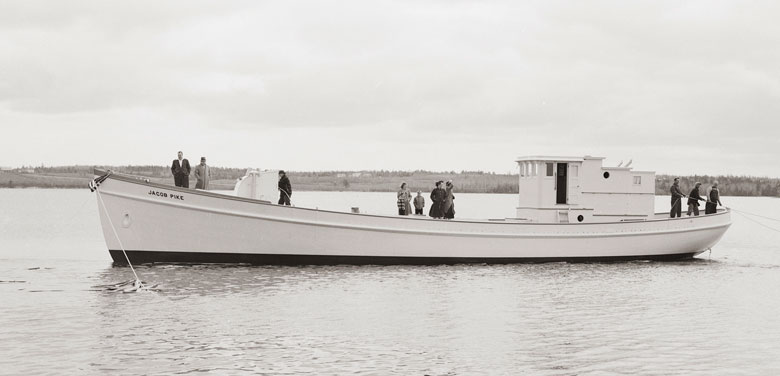 The Jacob Pike underway. PHOTO: PENOBSCOT MARINE MUSEUM