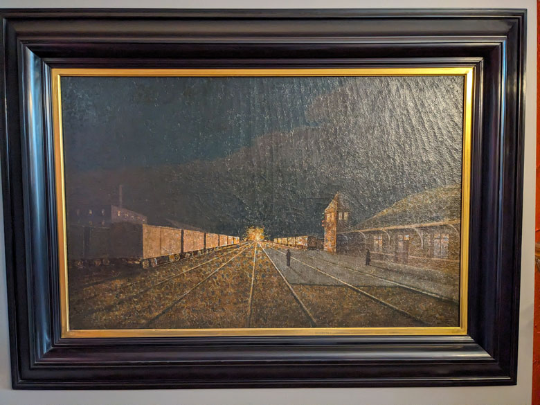 Sir William Cornelius Van Horne’s “.007,” ca. 1897, oil on canvas.