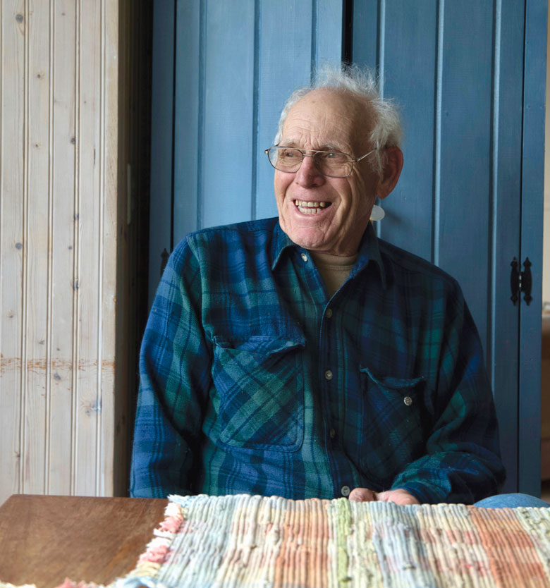 David Lunt in his later years. PHOTO: NICOLE WOLF
