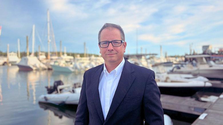 Ben Dinsmore, the new general manager and CEO of Casco Bay Lines.
