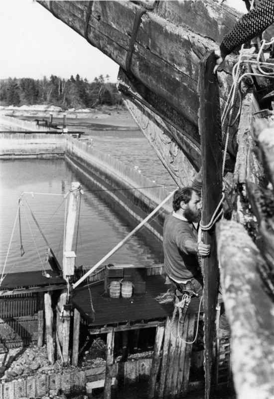 Trailboard The unlikely afterlife of a schooner - Island Institute