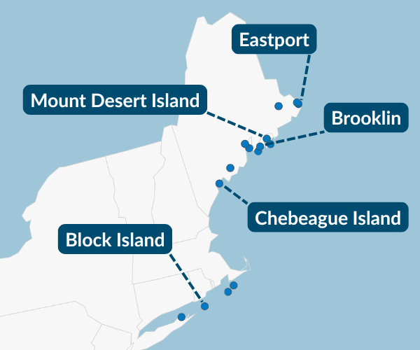 As ETIPP's regional partner for the Northeastern Seaboard, Island Institute provides on-the-ground support to selected communities from Block Island, MA to Eastport, ME.